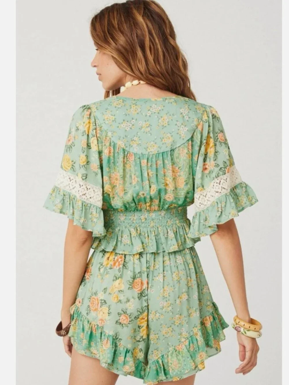 Spell & The Gypsy Melody Crop & Frill Shorts Set - Small - NWT - Picture 2 of 16